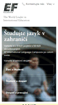 Mobile Screenshot of ef-slovakia.sk